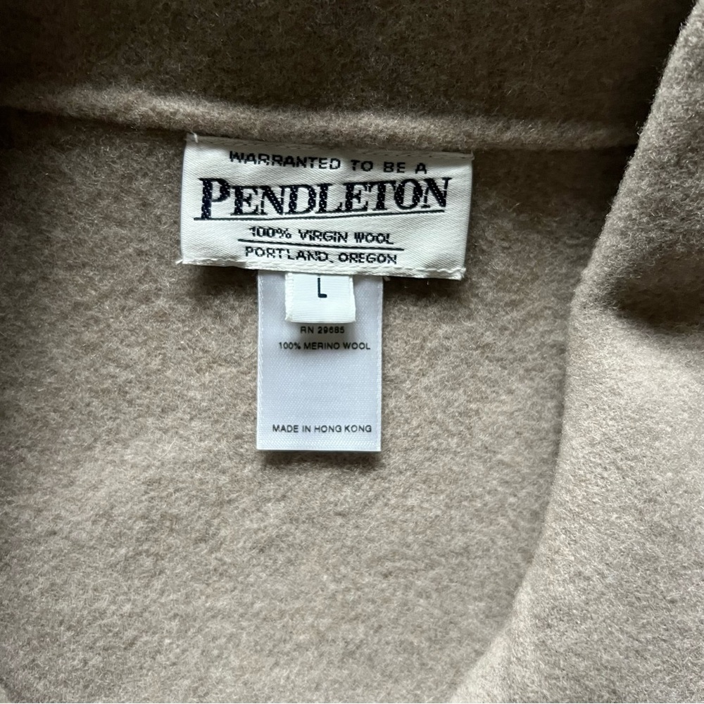 Pendleton Gray Open Front Soft Long Sleeve Blazer… - image 8